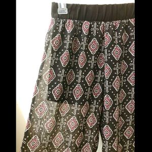 Geometric Sheer pant